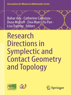 cover image of Research Directions in Symplectic and Contact Geometry and Topology